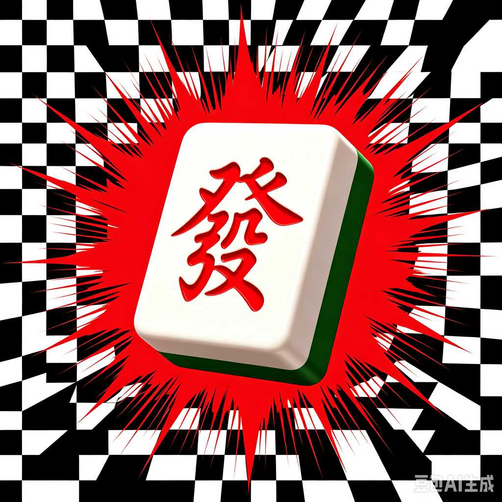 gradient pink mahjong tiles